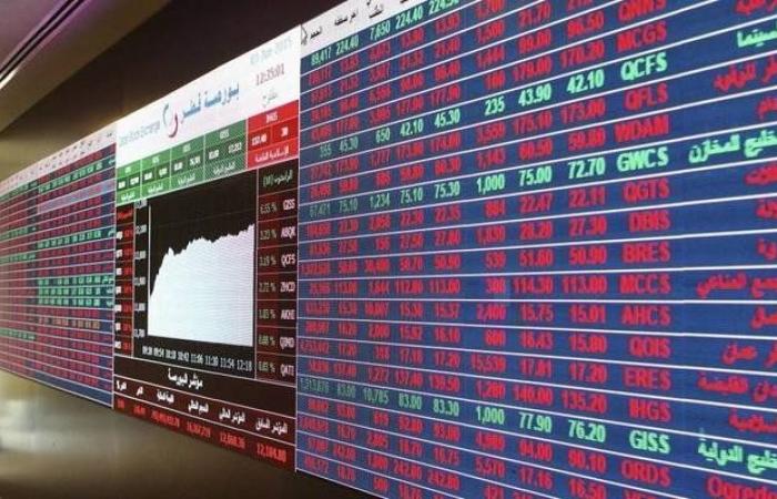 تراجع مؤشر بورصة قطر بنسبة 0.35% في ختام تداولات اليوم الأحد