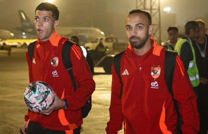 بعثة الأهلي تصل مصر بعد الفوز على استاد أبيدجان بدوري الأبطال