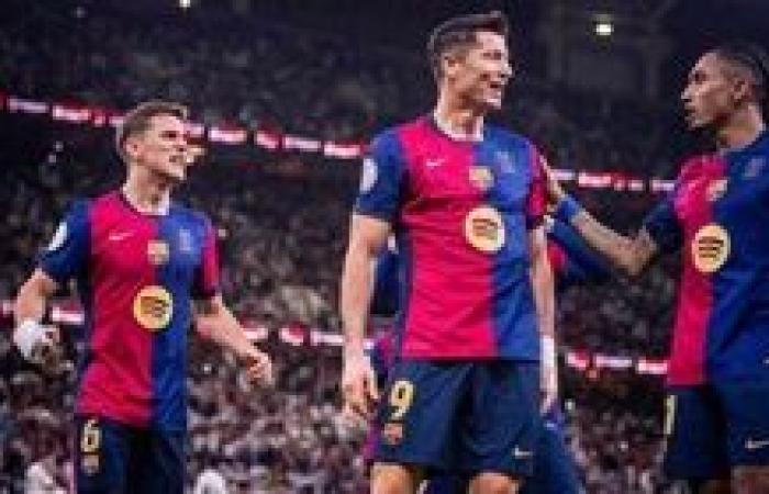 برشلونة يسحق ريال مدريد بخماسية ويتوج بكأس السوبر الإسبانى