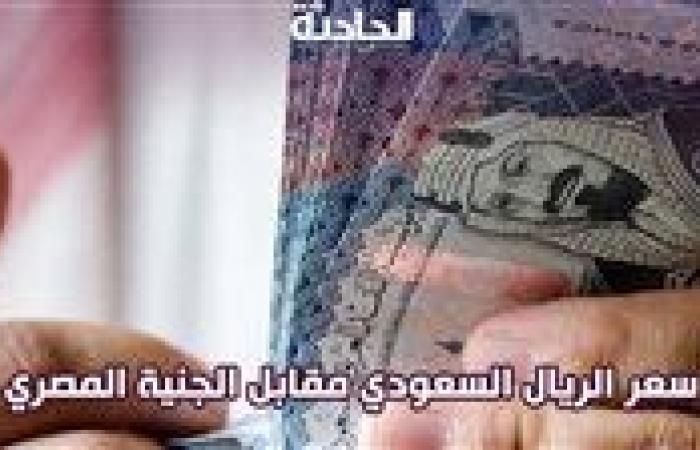 13.39 جنيه للشراء.. سعر الريال السعودي مقابل الجنيه المصري اليوم الأربعاء