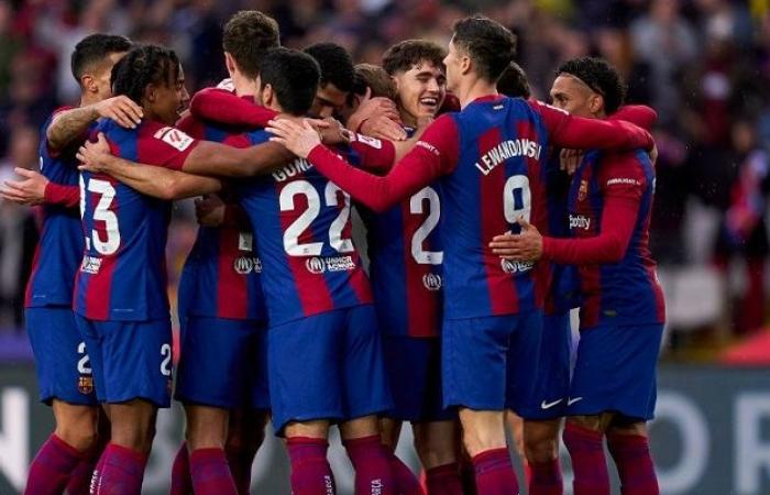 قائمة برشلونة لمباراة ريال بيتيس في كأس ملك إسبانيا 2025