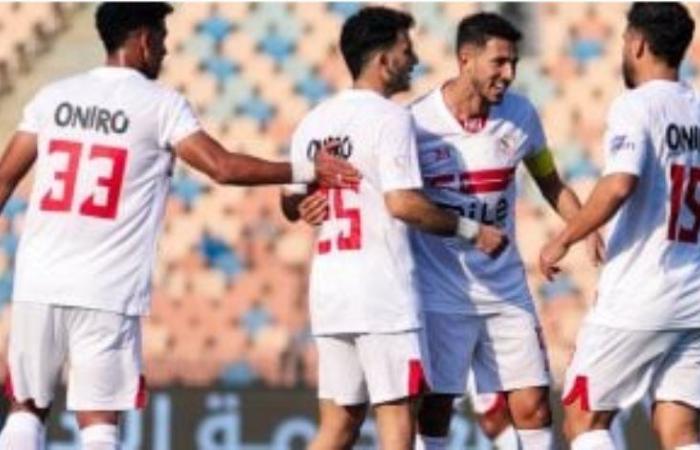 الزمالك يكتفي بالتقدم على إنيمبا النيجيرى بهدف فى الشوط الأول