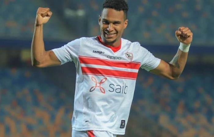 سيف الجزيري يسجل الهدف الثاني للزمالك بشباك إنيمبا النيجيري في الكونفدرالية