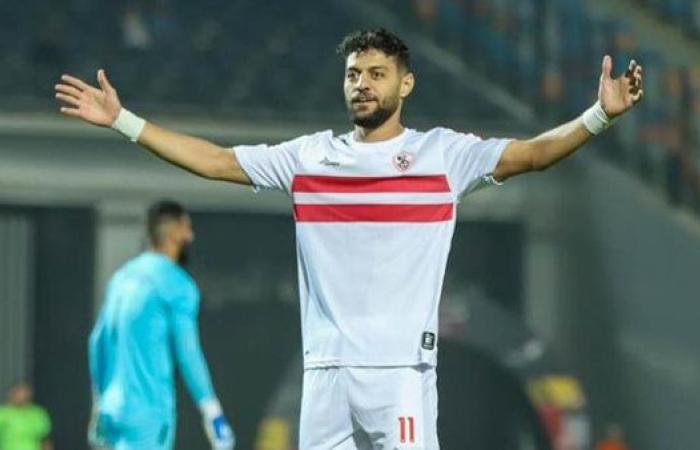 مصطفى شلبي يحصل على راحة من مران الزمالك