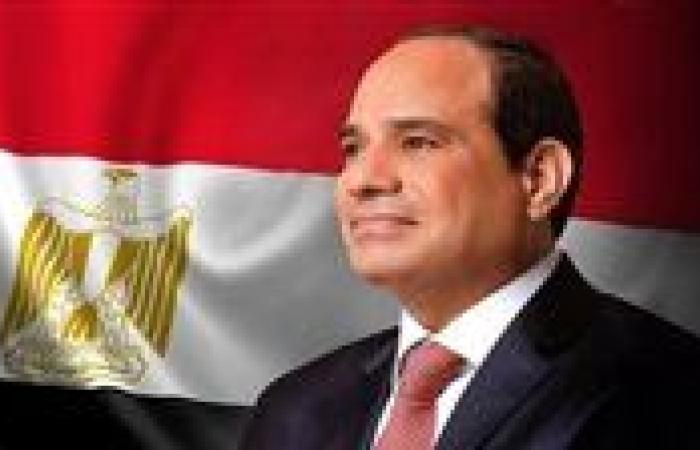 السيسي: مصر تعيش في سلام وأمان بفضل تضحيات الشهداء والمصابين