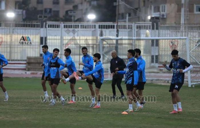 تدريبات استشفائية للاعبى الزمالك الأساسيين فى مواجهة مودرن سبورت