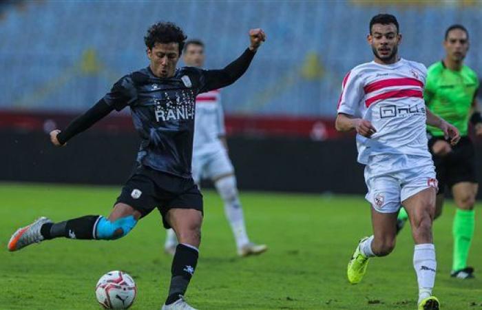 الزمالك يتقدم على فاركو في الشوط الأول