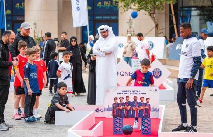 احتفالا بـ اليوم الرياضي للدولة.. مجموعة QNB تنظم فعاليات رياضية متنوعة