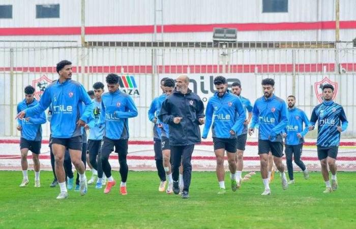 كواليس اجتماع جروس مع لاعبي الزمالك قبل موقعة بتروجت في دوري نايل