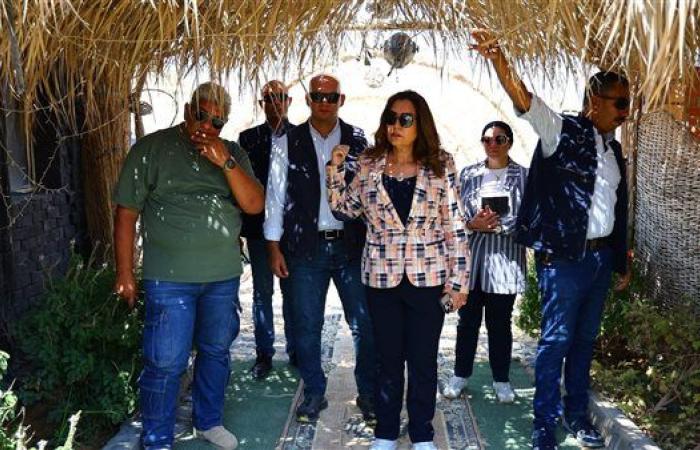 في أولى جولاتها المفاجئة.. وزيرة البيئة تتابع سير العمل في محميتي وادي دجلة وقبة الحسنة