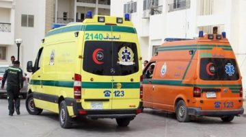 إصابة 5 أشخاص في تصادم ملاكي وتوك توك بصحراوي العدوة بالمنيا