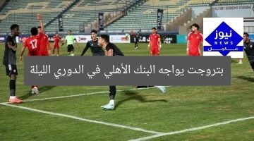بتروجت يواجه البنك الأهلي في الدوري الليلة