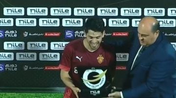 شكرى نجم المباراة: أفضل لاعب فى لقاء سيراميكا وحرس الحدود