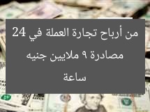 مصادرة 9 ملايين جنيه من أرباح تجارة العملة في 24 ساعة