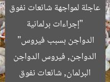 “إجراءات برلمانية عاجلة لمواجهة شائعات نفوق الدواجن بسبب فيروس”  
البرلمان, شائعات نفوق الدواجن, فيروس الدواجن