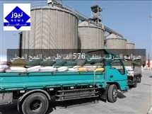 صوامع الشرقية تتلقى 576 ألف طن من القمح المحلي