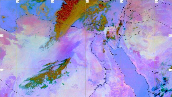 أمطار رعدية على هذه المناطق