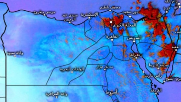 أمطار رعدية وسيول محتملة على هذه المناطق