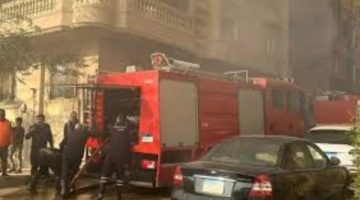إخلاء السكان.. إخماد حريق اندلع في عقار بجوار محكمة إمبابة