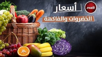 أسعار الخضراوات والفاكهة اليوم: الخوخ بـ 40 والعنب بـ 60