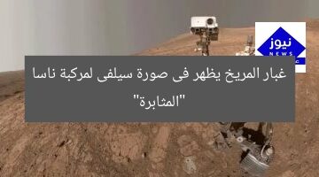 غبار المريخ يظهر فى صورة سيلفى لمركبة ناسا “المثابرة”
