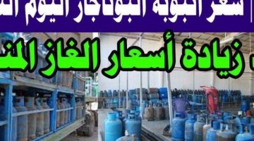 سعر أنبوبة البوتاجاز اليوم: مفاجأة تُضيء ترند الأسعار!