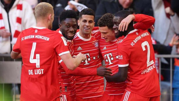بايرن ميونخ يتعادل 3-3 مع لايبزيج في الدوري الألماني