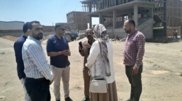 بتكلفة 13 مليون جنيه.. مدير الرياضة بالقليوبية يتفقد الأعمال الإنشائية لملعب نادي مسطرد