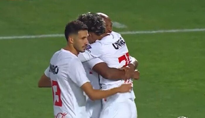 بـ صناعة «شيكابالا».. محمد السيد يسجل الهدف الثاني للزمالك في شباك فاركو بالدوري «فيديو»