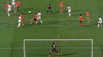 «تصويبة صاروخية».. محمد شحاتة يسجل هدف الزمالك الأول في فاركو بالدوري «فيديو»