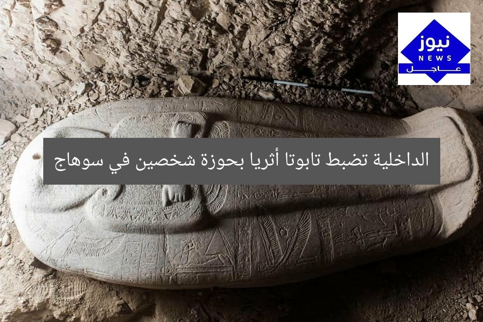 الداخلية تضبط تابوتا أثريا بحوزة شخصين في سوهاج