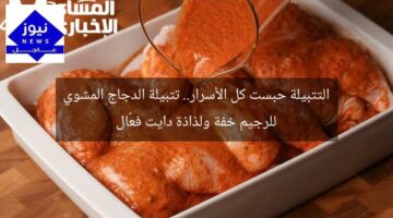 التتبيلة حبست كل الأسرار.. تتبيلة الدجاج المشوي للرجيم خفة ولذاذة دايت فعّال