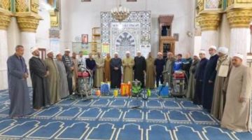 حملة مكبرة للتفتيش على المساجد بمختلف أنحاء الجمهورية