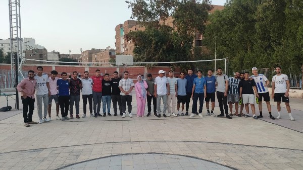 ختام فعاليات بطولة رئيس جامعة الأقصر للكرة الطائرة