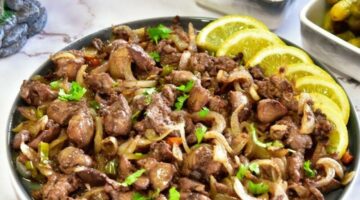 ريحة الكبدة وصلت للطاسة .. طريقة عمل كبدة دجاج قوام مميز
