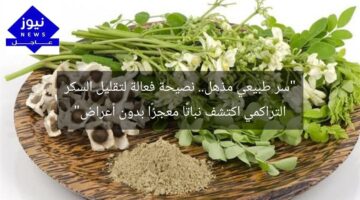 “سر طبيعي مذهل.. نصيحة فعالة لتقليل السكر التراكمي اكتشف نباتًا معجزًا بدون أعراض”