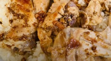 طريقة عمل ملوخية بالأرانب مع أرز أبيض بمذاق لا يقاوم