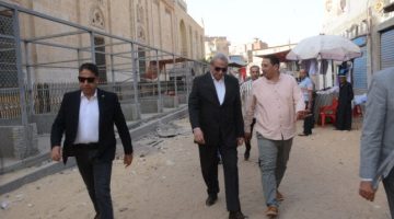 محافظ الغربية يتفقد أعمال تطوير مسجد السيد البدوي ومحيطه بطنطا ويؤكد: مشروع متكامل لاستعادة الهوية البصرية