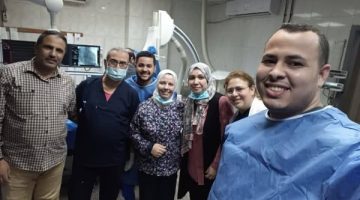 مستشفيات جامعة المنوفية تجري عمليات قسطرة قلبية ناجحة لطـ.ـفلتين من فلسطين