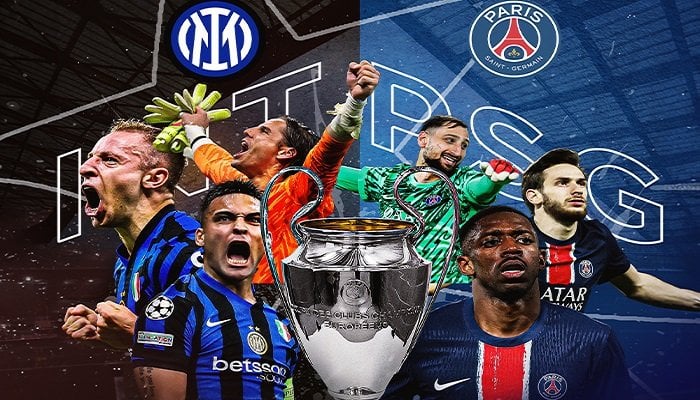 مشاهدة مباراة إنتر ميلان وباريس سان جيرمان بث مباشر في نهائي دوري أبطال أوروبا اليوم