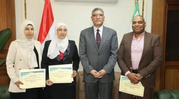 مفاجأة: تكريم مميز لرئيس مركز الصف ووكيلة التصالح في الجيزة!