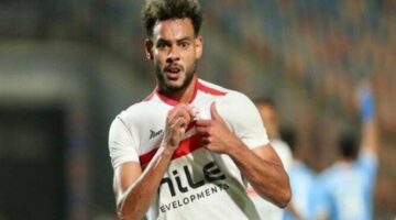 نقل نبيل عماد دونجا لاعب الزمالك للمستشفى بعد إصابته في مباراة فاركو