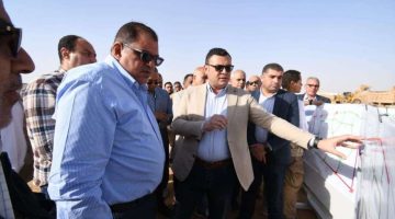 وزير الإسكان يختتم جولته اليوم بتفقد مشروعات تنفيذ شبكات المرافق بمنطقتي جنيفة والرابية بمدينة الشروق