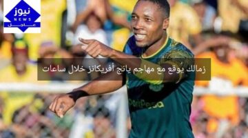 زمالك يُوقع مع مهاجم يانج أفريكانز خلال ساعات