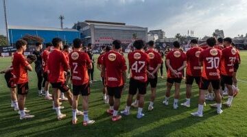 الأهلي يخوض مرانا خفيفا فى فندق الإقامة بأمريكا استعدادا لودية باتشوكا