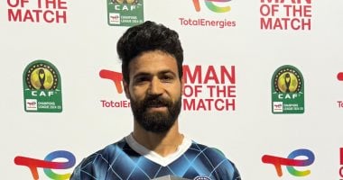 أحمد سامى يحصد جائزة أفضل لاعب فى مواجهة صن داونز بنهائى أفريقيا