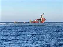 قرار قضائي جديد بشأن سفينة البضائع الغارقة بالبحر الأحمر