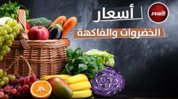 أسعار الخضروات والفاكهة اليوم الإثنين 9 يونيو 2025