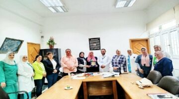 المشرف العام على مستشفيات الإسكندرية تتفقد مستشفي شرق المدينة