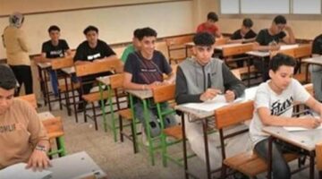 انتهاء امتحان الجبر والإحصاء لطلاب الشهادة الإعدادية بالجيزة